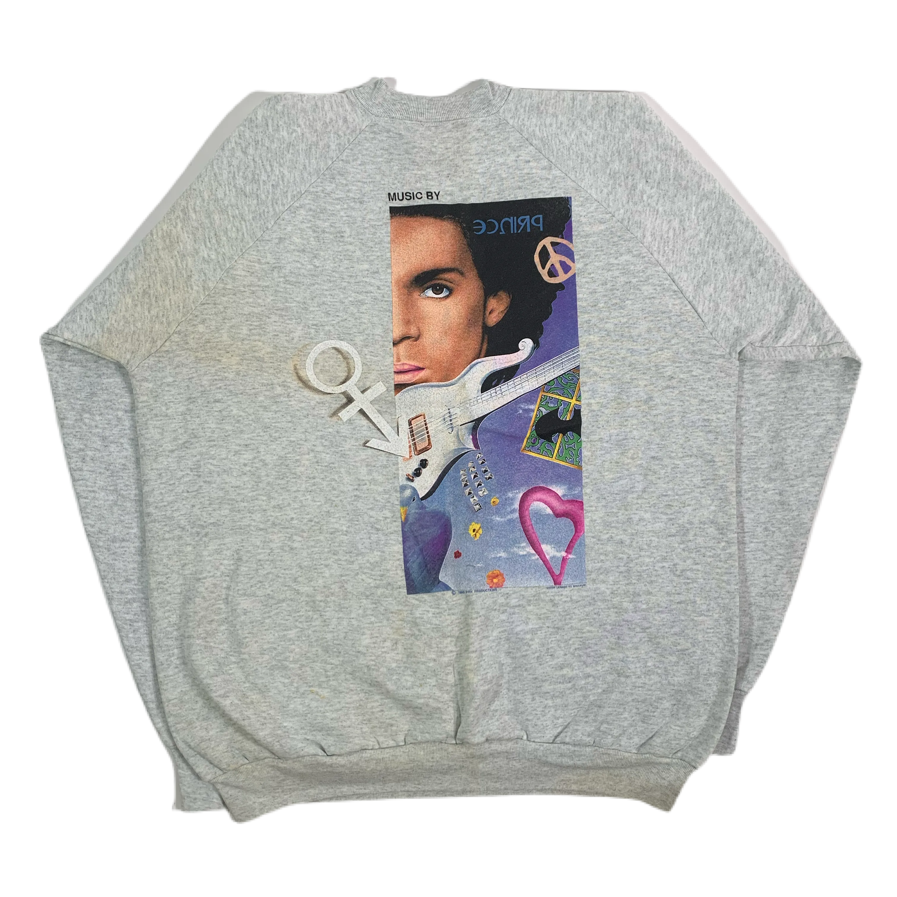 Vintage Billboards Ballet "Prince" Raglan Sweatshirt