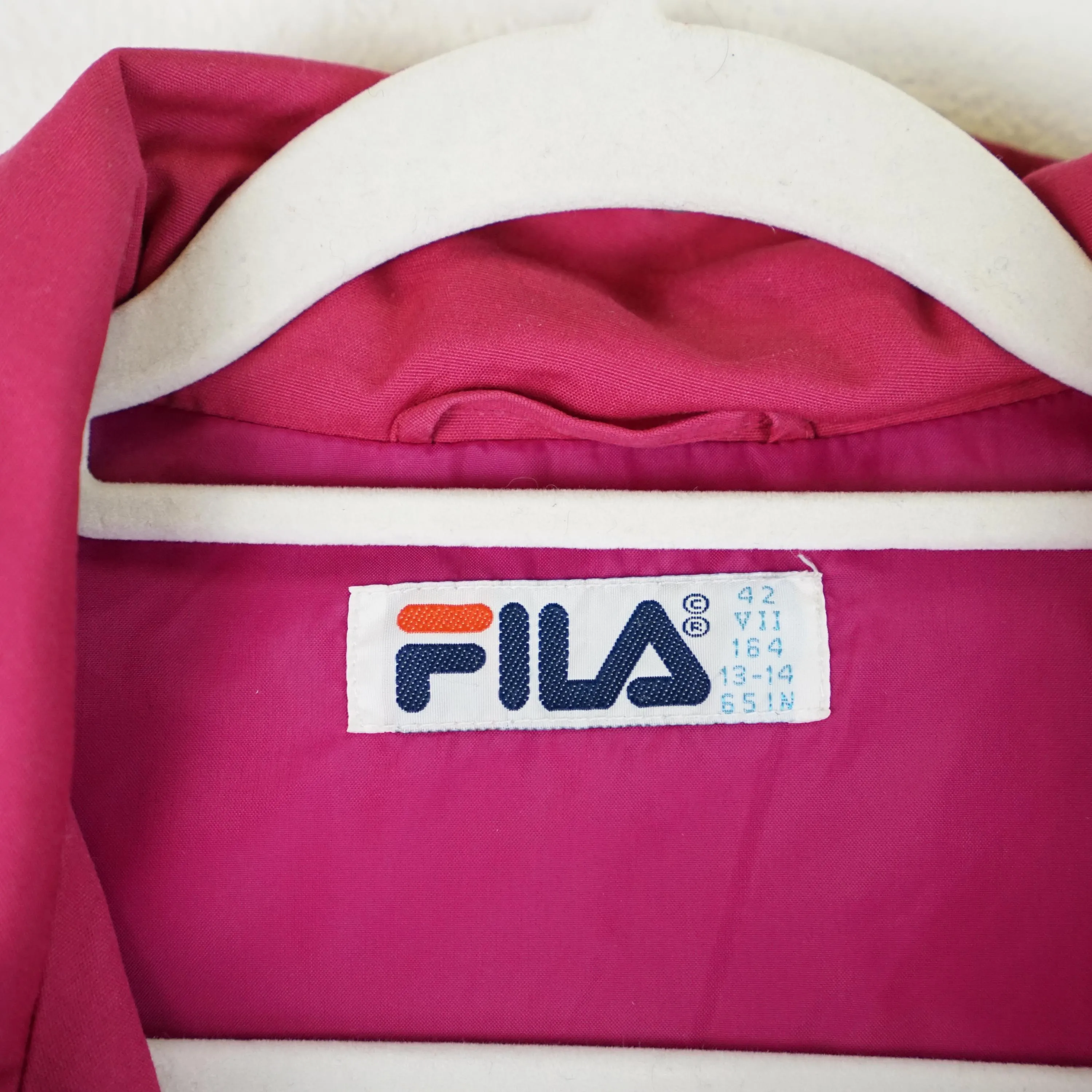 Vintage Fila pink Jacket Size M