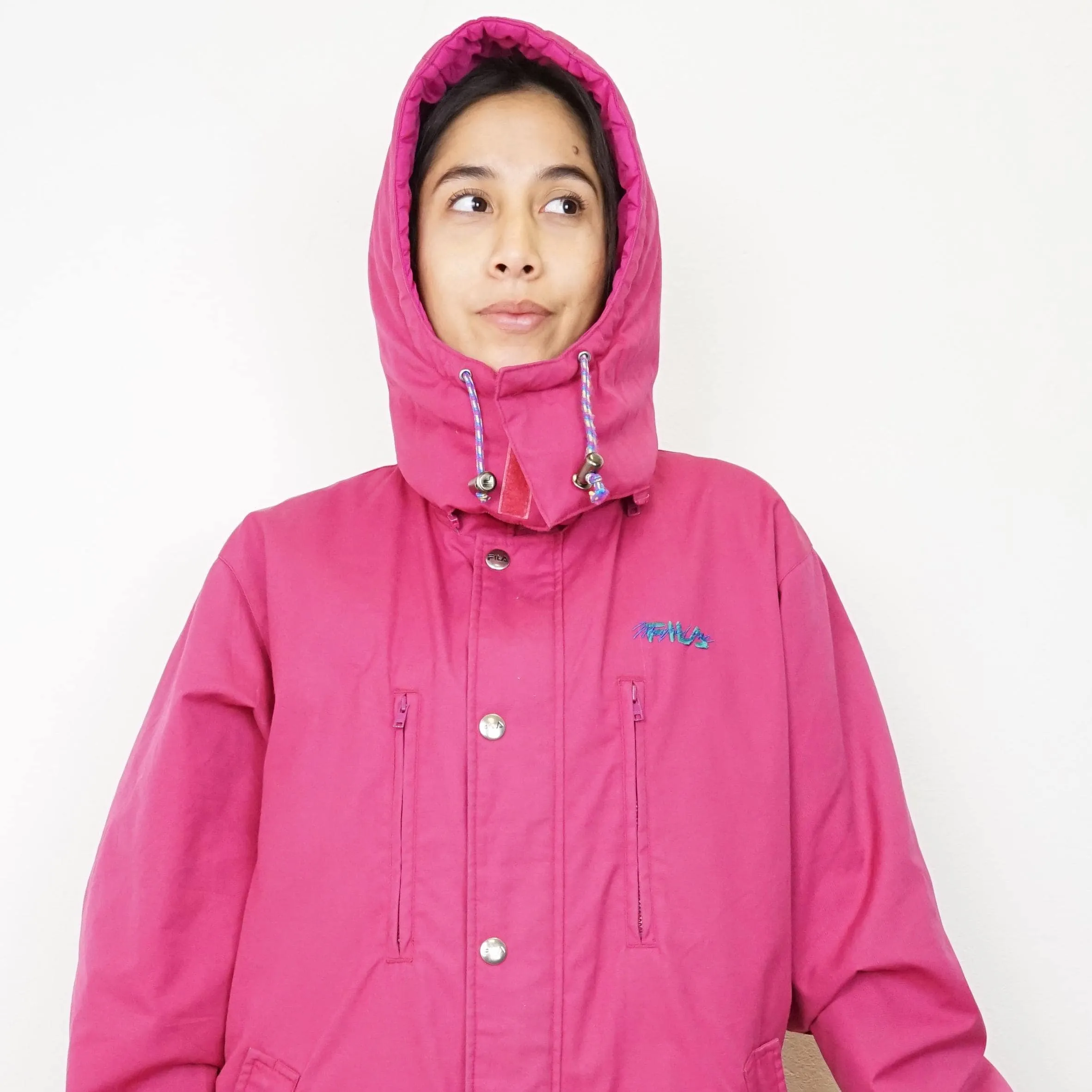 Vintage Fila pink Jacket Size M