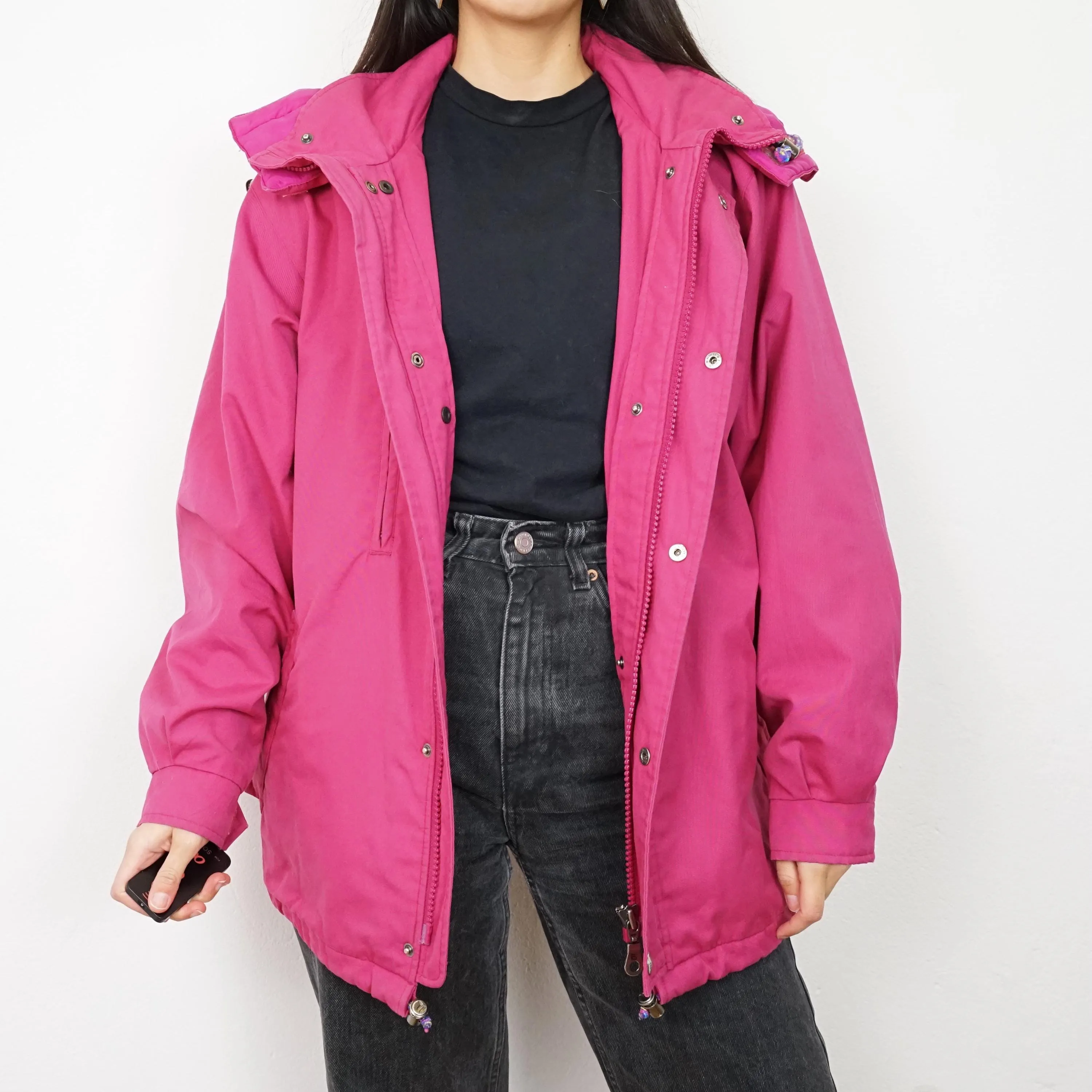 Vintage Fila pink Jacket Size M