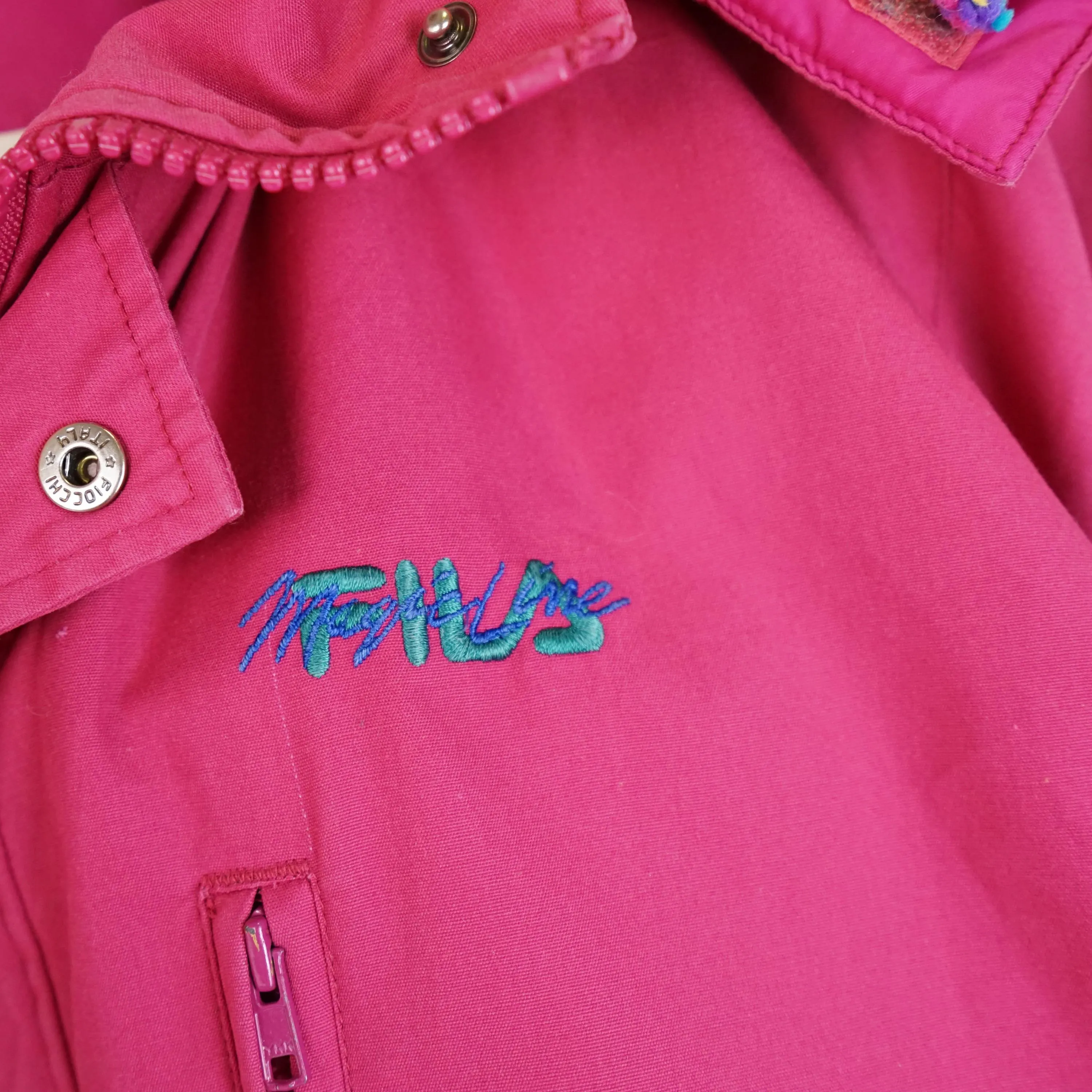 Vintage Fila pink Jacket Size M