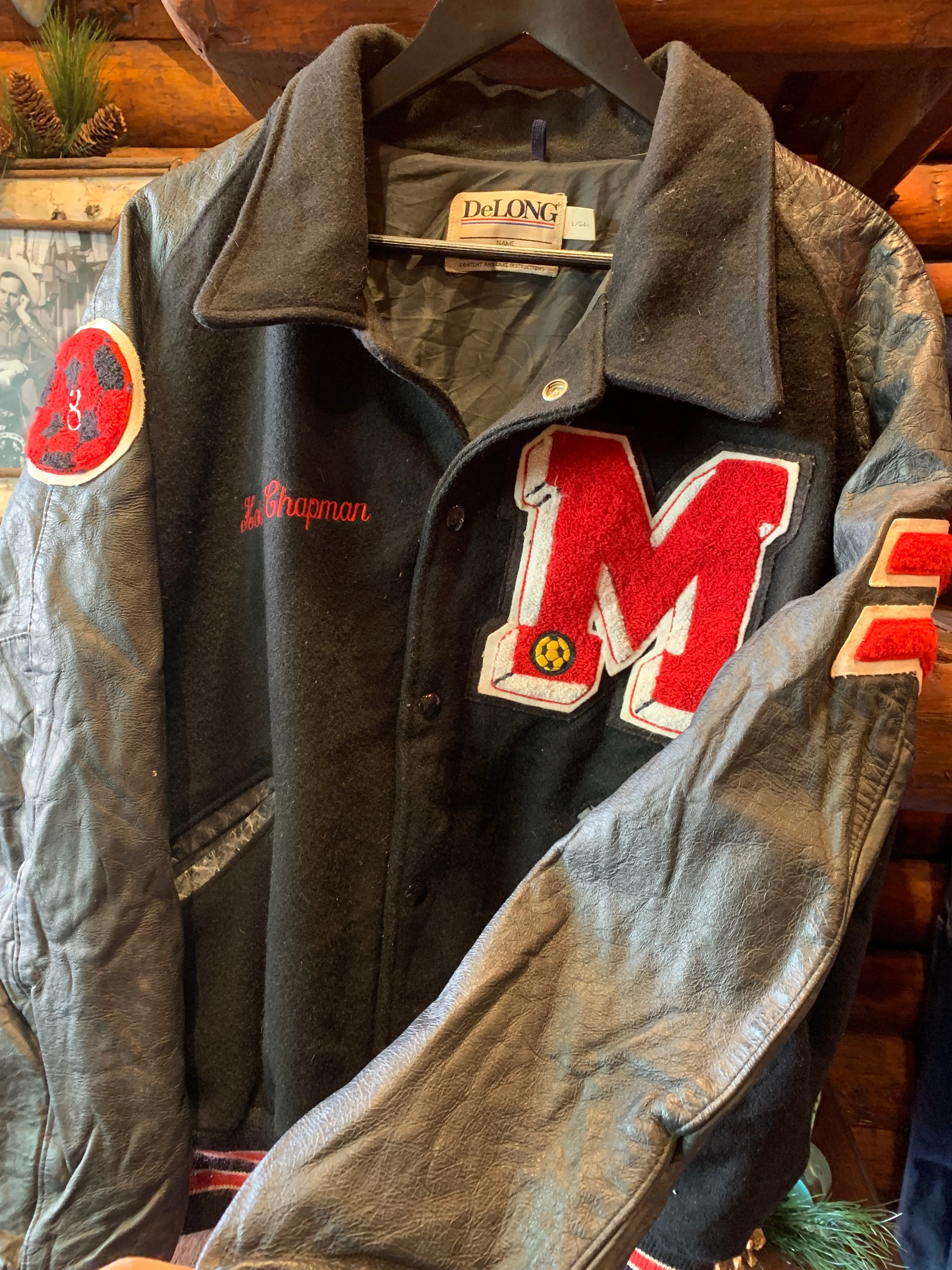 Vintage Maryville Rebels Letterman Jacket, Large
