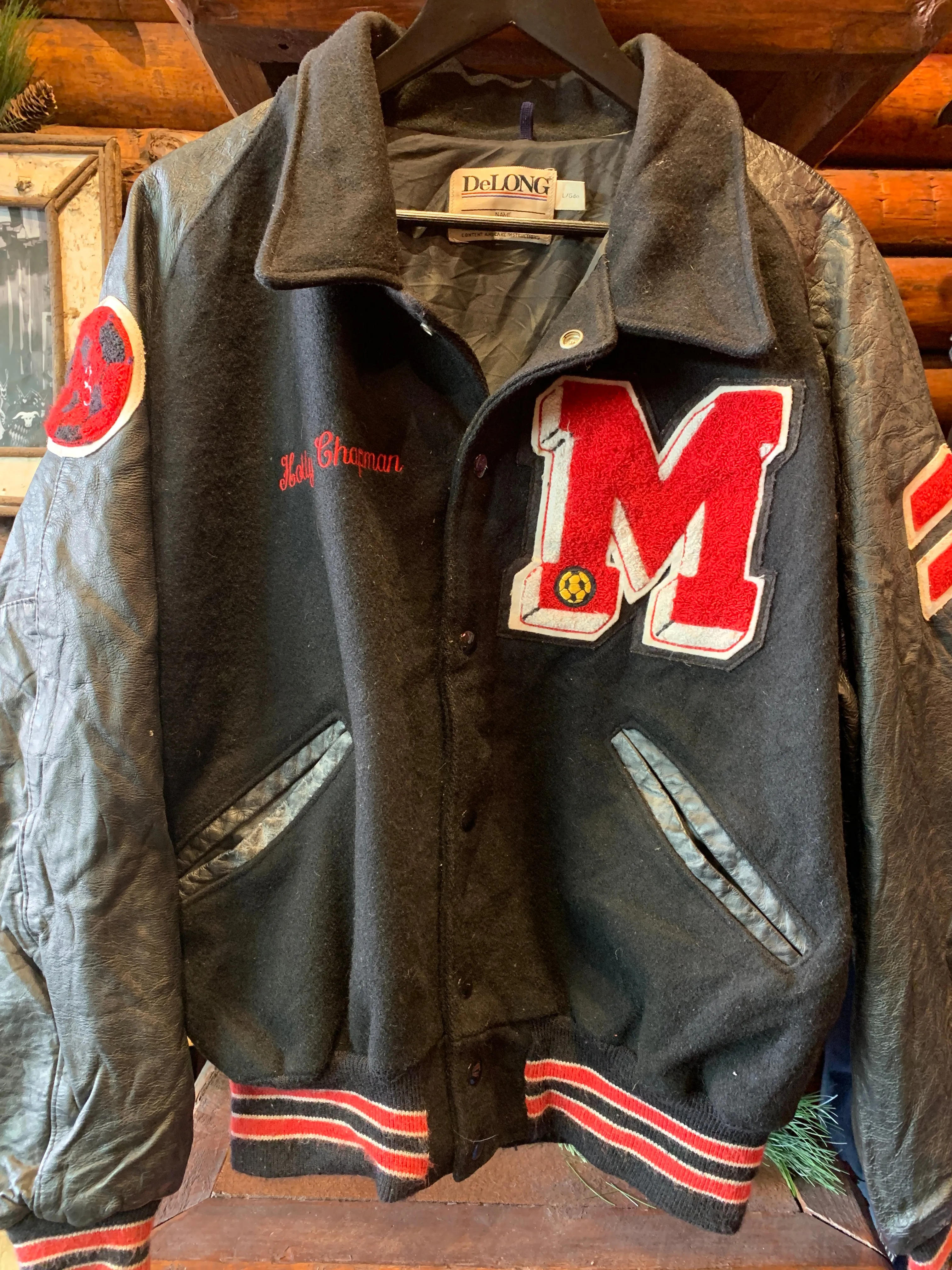 Vintage Maryville Rebels Letterman Jacket, Large