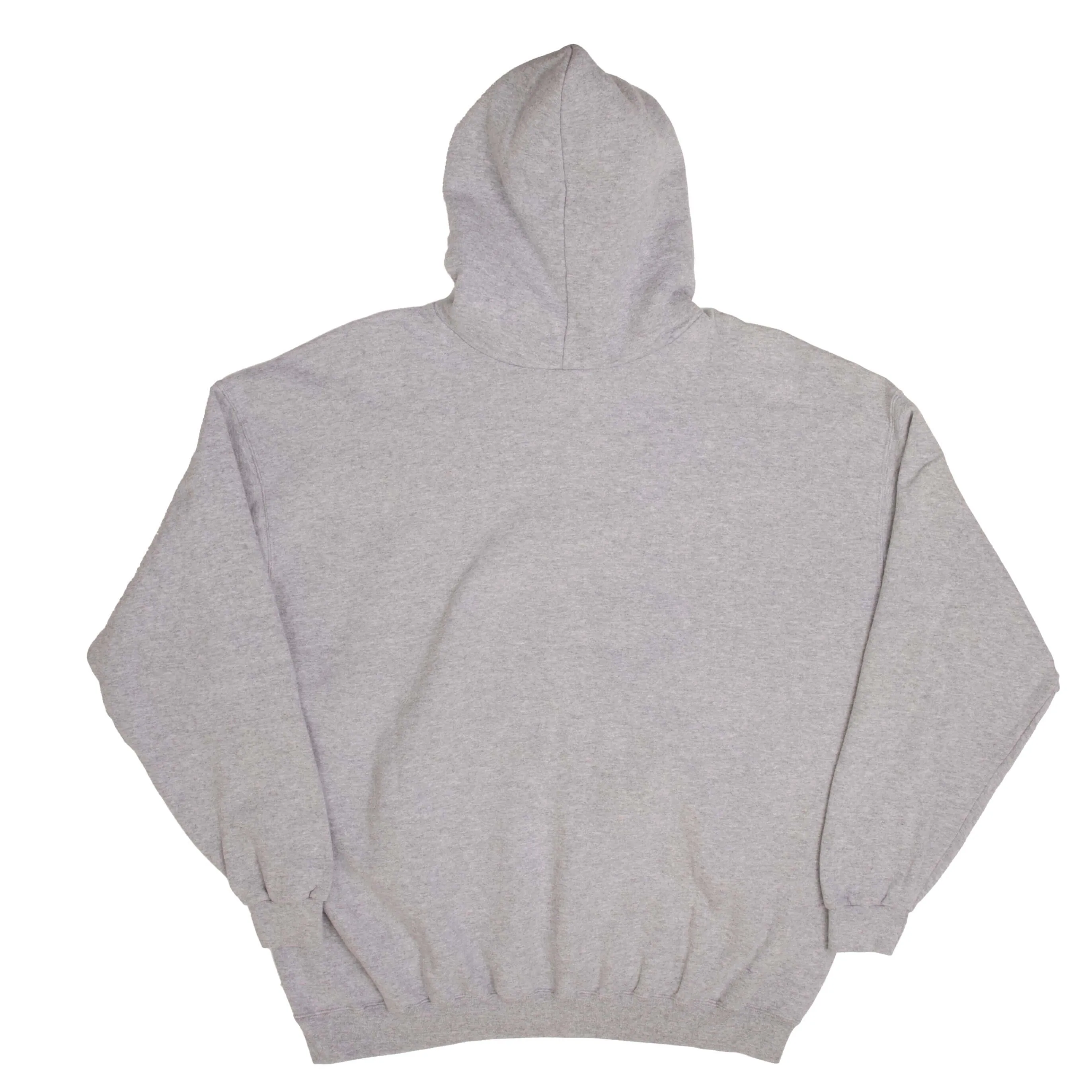 VINTAGE NIKE CLASSIC SWOOSH GREY HOODIE SWEATSHIRT 1990S SIZE XL MADE IN USA