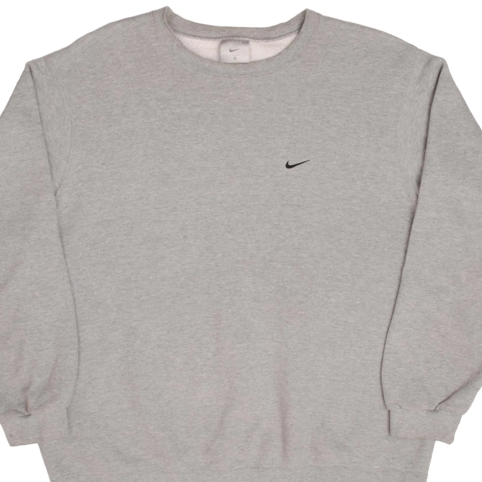 VINTAGE NIKE SWOOSH GREY SWEATSHIRT 2000S XL