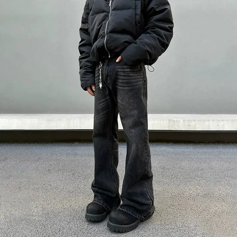 Vintage Straight Flared Jeans