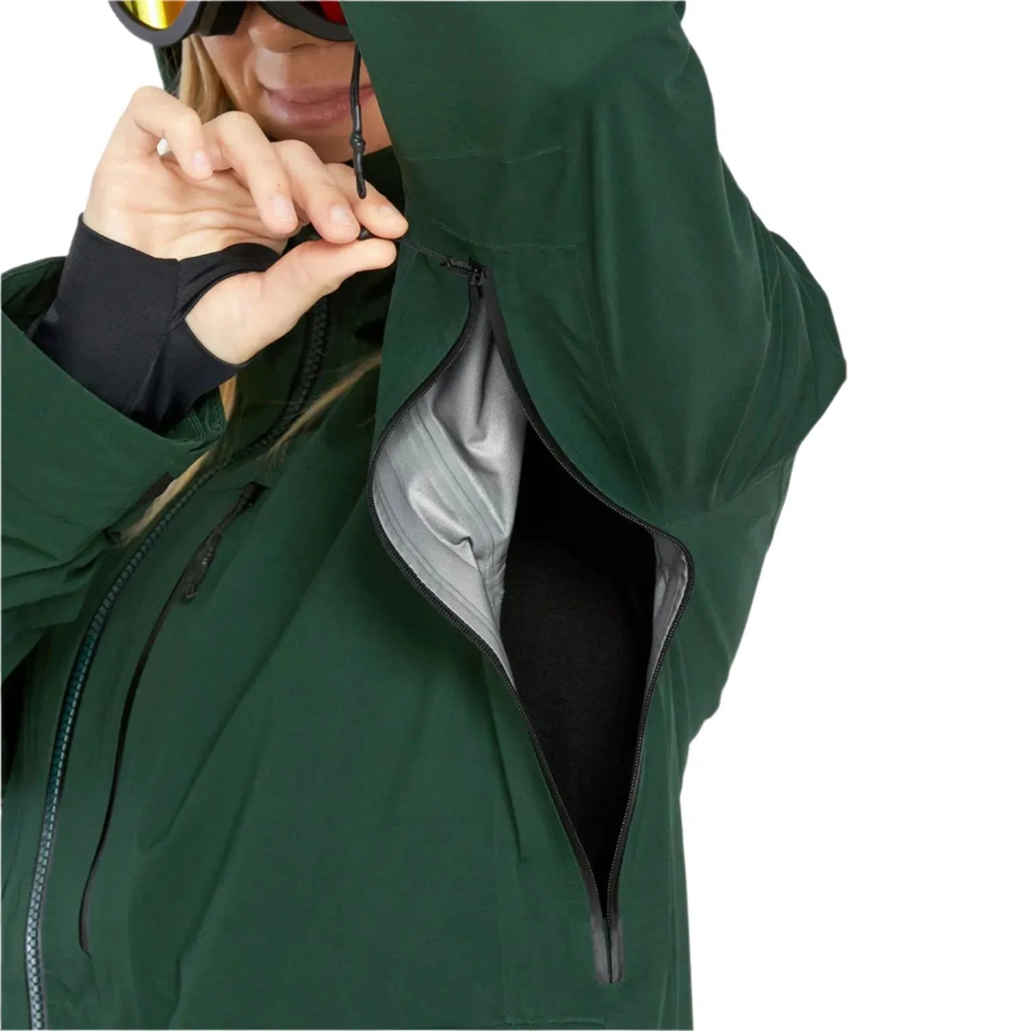 Volcom Women's VS 3L Stretch Gore-tex Jacket 2025 Scarab