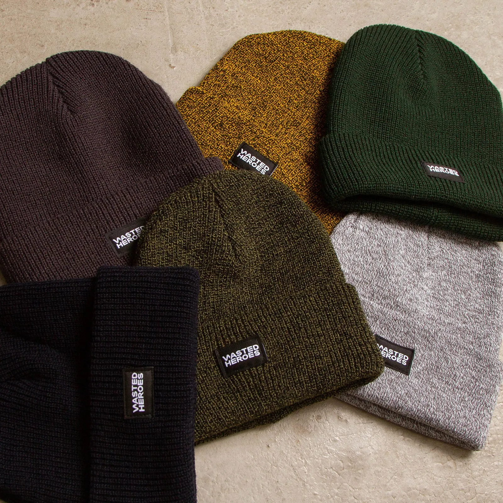 Wasted Heroes - Beanie - Bottle Green