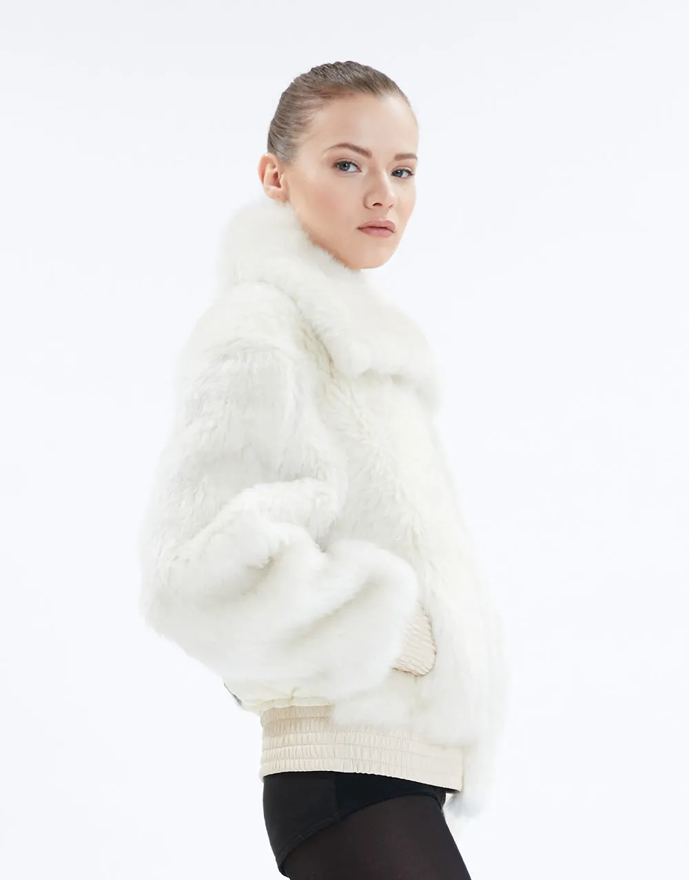 WILLOW  | LONG HAIR SHEARLING JACKET