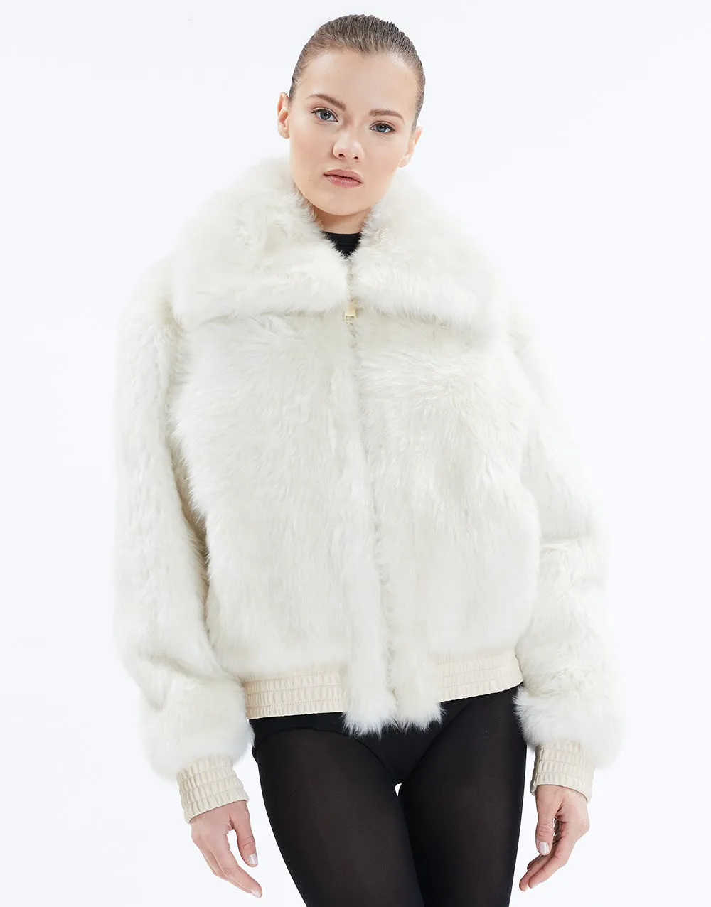WILLOW  | LONG HAIR SHEARLING JACKET