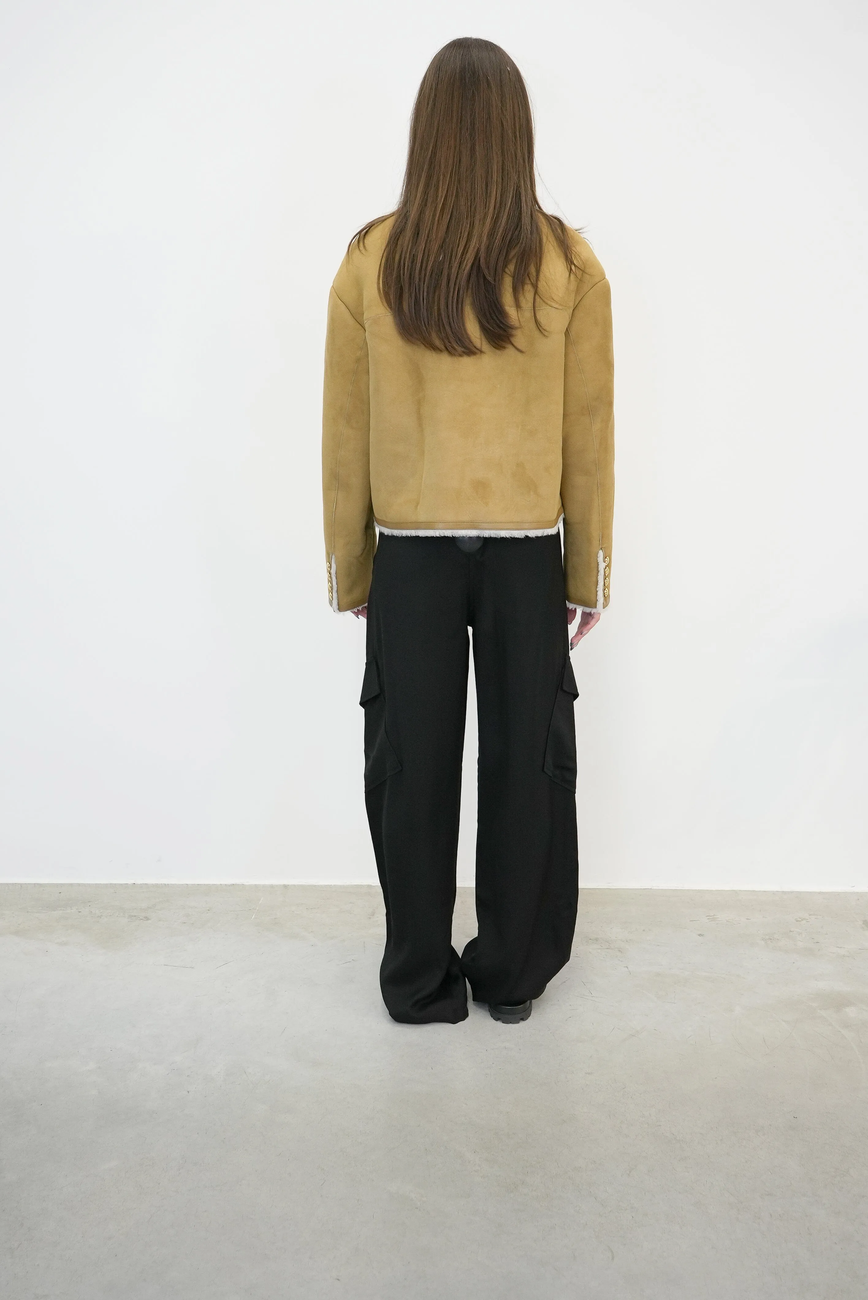 ZANIE SHORT SHEARLING JACKET
